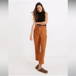 Madewell Dunaway Paperbag Pants